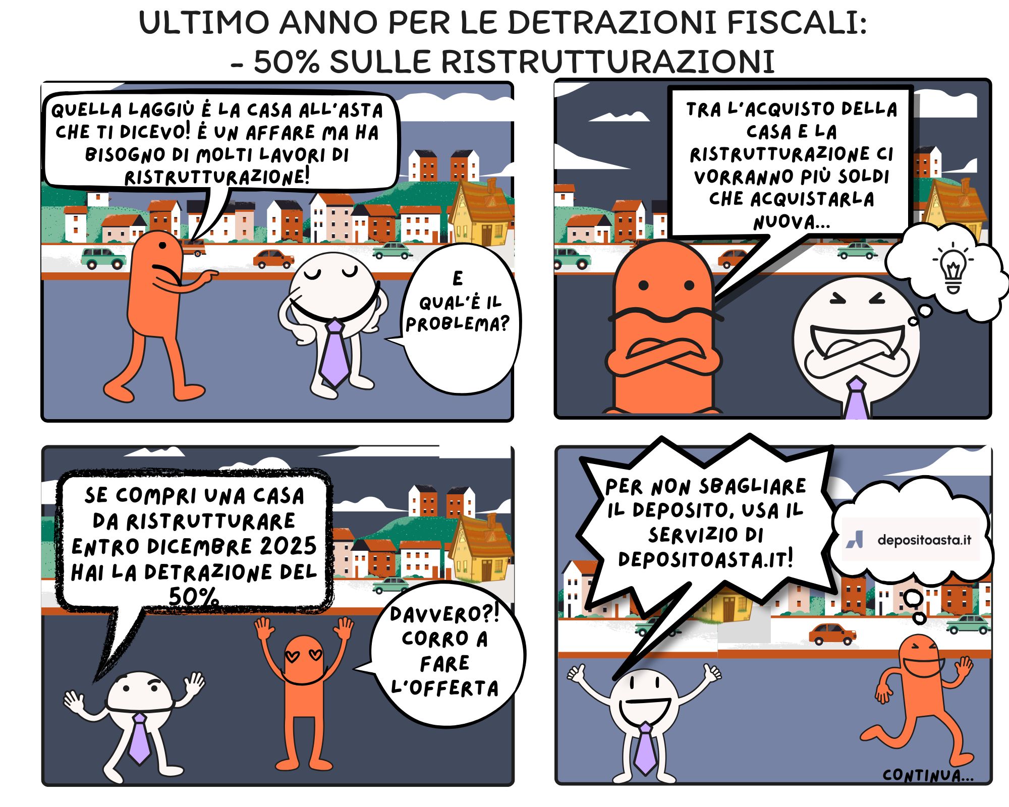 ULTIMO ANNO PER DETRAZIONI FISCALI AL 50% PER RISTRUTTURAZIONI